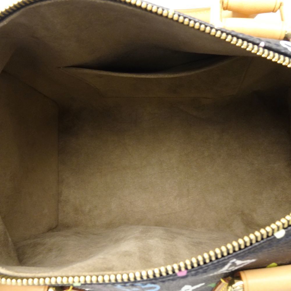 Louis Vuitton Multicolor Speedy 30 Noir Shoulder Bag Black - Picture 7 of 7